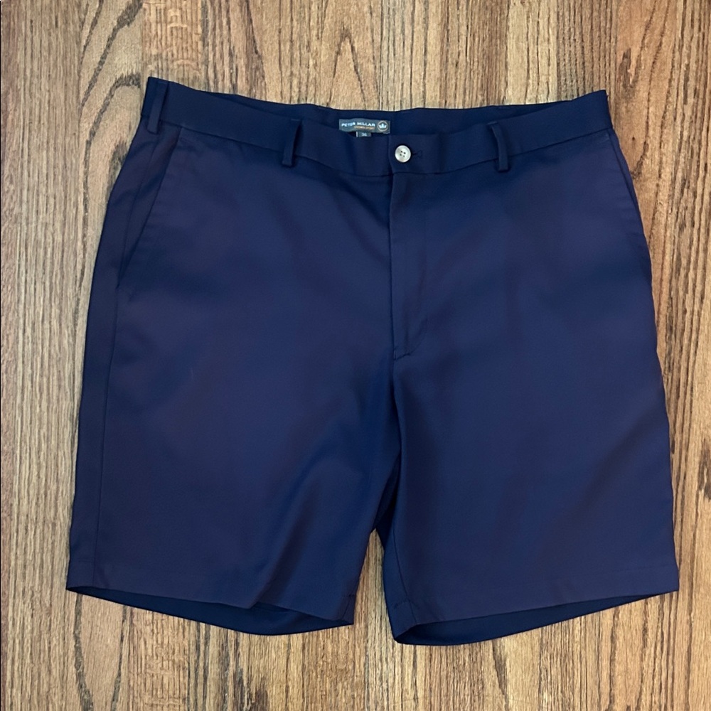 Peter Millar | Men's Crown Sport Navy Short-Size 36
